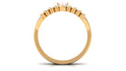 Octagon Cut Rose Quartz and Diamond Ring Set Rose Quartz - ( AAA ) - Quality - Rosec Jewels