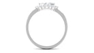 1 CT Marquise Cut Zircon East West Engagement Ring Zircon - ( AAAA ) - Quality - Rosec Jewels