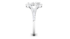1.75 CT Split Shank Marquise Cut Zircon Engagement Ring Zircon - ( AAAA ) - Quality - Rosec Jewels