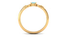 1/2 CT Oval Aquamarine Engagement Ring with Diamond Aquamarine - ( AAA ) - Quality - Rosec Jewels