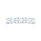 1.75 CT Womens Moissanite Designer Half Eternity Band Ring Moissanite - ( D-VS1 ) - Color and Clarity - Rosec Jewels